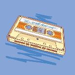 Audio Cassette-Alex_Bond-Mounted Art Print