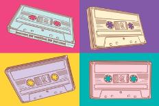 Audio Cassettes-Alex_Bond-Art Print