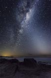 Aurora Australis And Star Trails-Alex Cherney-Photographic Print