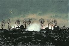 Infantry Near Nijmegen, C.1940-Alex Colville-Framed Premier Image Canvas