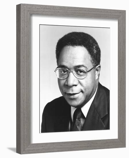 Alex Haley Was the Author of 'Roots, Saga of an American Family-null-Framed Photo