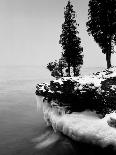 Usa, Wisconsin, Lake Michigan, Shore Scenic, Winter (B&W)-Alex L. Fradkin-Photographic Print