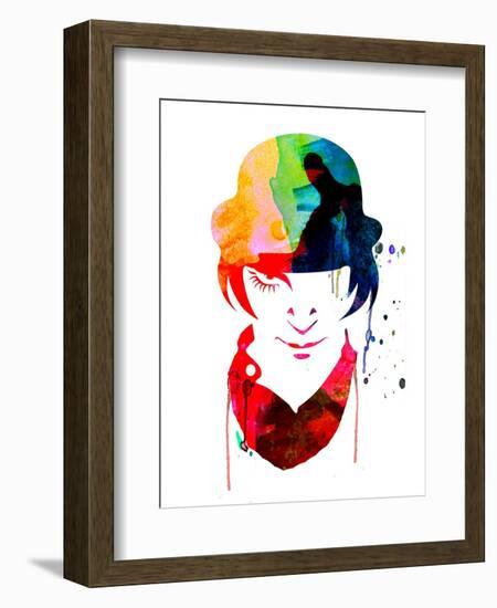 Alex Watercolor-Lora Feldman-Framed Premium Giclee Print