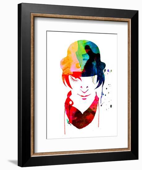 Alex Watercolor-Lora Feldman-Framed Premium Giclee Print