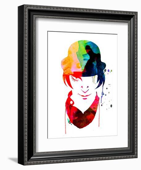 Alex Watercolor-Lora Feldman-Framed Premium Giclee Print