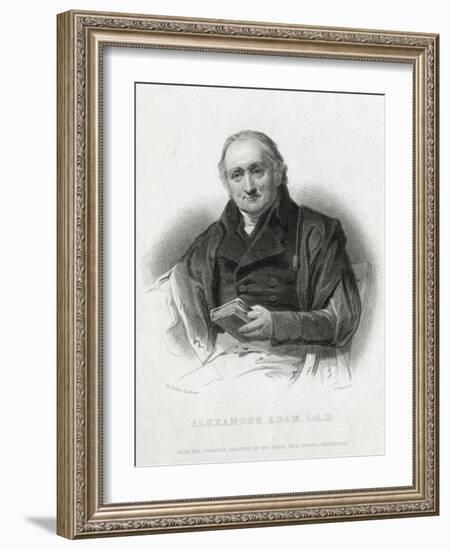 Alexander Adam-Sir Henry Raeburn-Framed Art Print