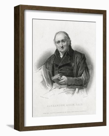 Alexander Adam-Sir Henry Raeburn-Framed Art Print