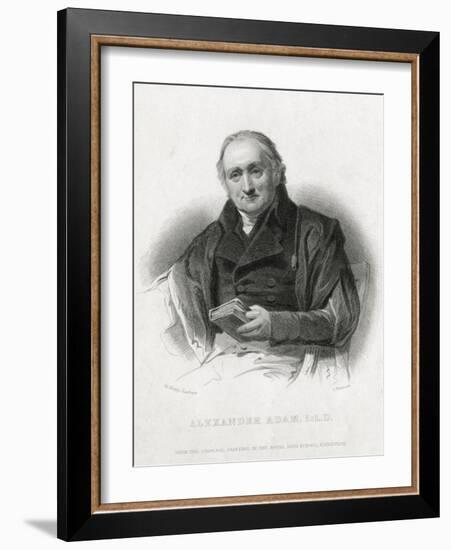 Alexander Adam-Sir Henry Raeburn-Framed Art Print