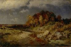 Windy Autumn Day, 1903-Alexander Alexeyevich Kiselev-Premier Image Canvas