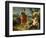 Alexander and Diogenes, 1818-Nicolas André Monsiau-Framed Giclee Print