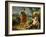 Alexander and Diogenes, 1818-Nicolas André Monsiau-Framed Giclee Print