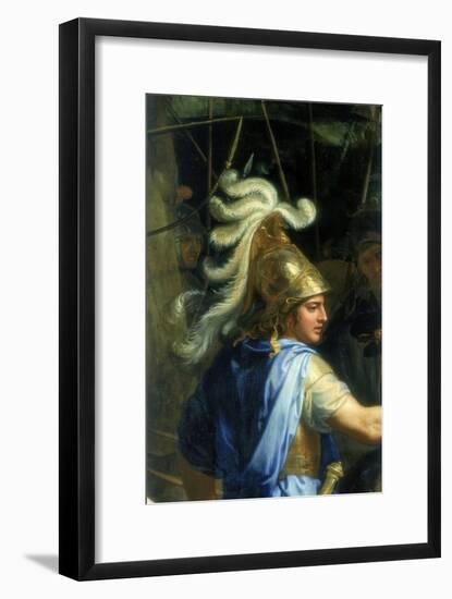 Alexander and Porus, C1673-Charles Le Brun-Framed Giclee Print