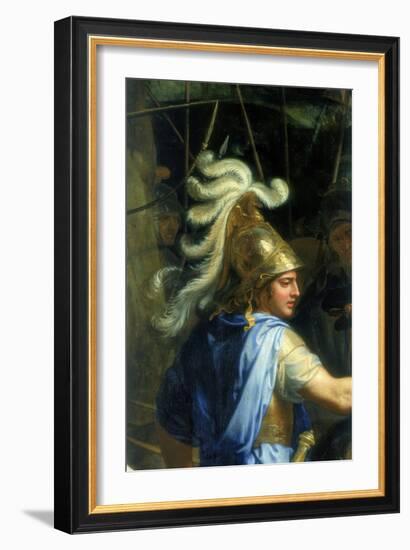 Alexander and Porus, C1673-Charles Le Brun-Framed Giclee Print