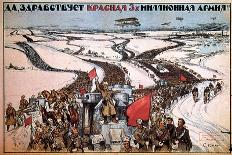 Long Live the 3-Million-Man Red Army, c.1919-Alexander Apsit-Giclee Print