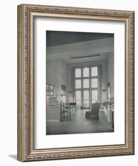 'Alexander B. Trowbridge - Interior of the summer cottage built for Mr. L. Corrin Strong', 1933-Unknown-Framed Photographic Print