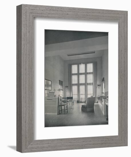 'Alexander B. Trowbridge - Interior of the summer cottage built for Mr. L. Corrin Strong', 1933-Unknown-Framed Photographic Print