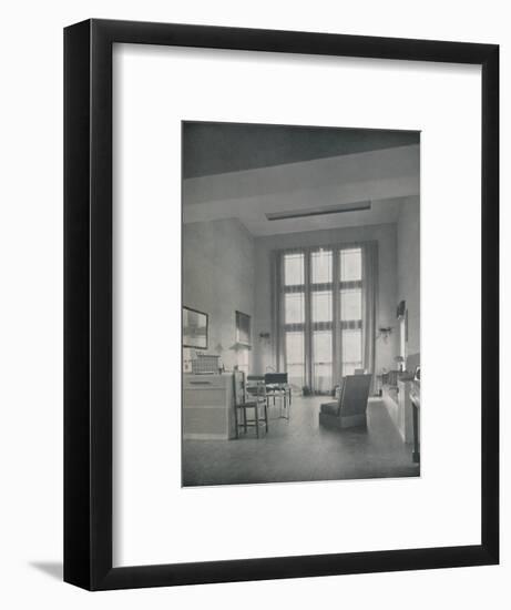 'Alexander B. Trowbridge - Interior of the summer cottage built for Mr. L. Corrin Strong', 1933-Unknown-Framed Photographic Print