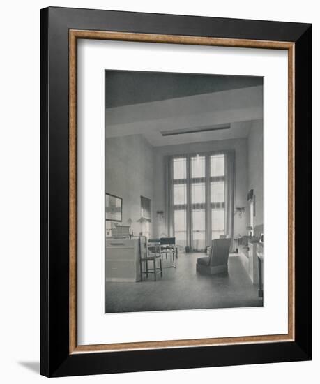 'Alexander B. Trowbridge - Interior of the summer cottage built for Mr. L. Corrin Strong', 1933-Unknown-Framed Photographic Print