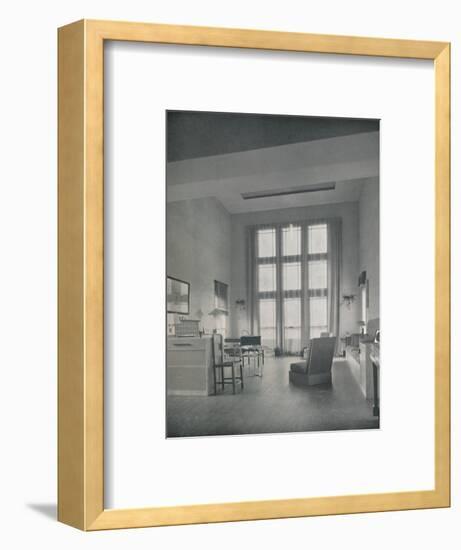 'Alexander B. Trowbridge - Interior of the summer cottage built for Mr. L. Corrin Strong', 1933-Unknown-Framed Photographic Print