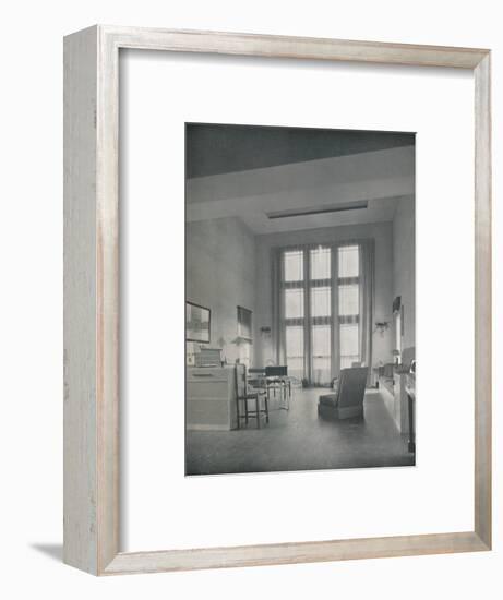 'Alexander B. Trowbridge - Interior of the summer cottage built for Mr. L. Corrin Strong', 1933-Unknown-Framed Photographic Print