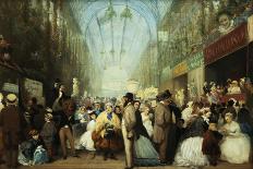Grand Fete of the Royal Dramatic College, Crystal Palace, c.1860-Alexander Blaikley-Framed Premier Image Canvas