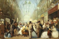 Grand Fete of the Royal Dramatic College, Crystal Palace, c.1860-Alexander Blaikley-Framed Premier Image Canvas