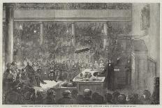 Professor Faraday Lecturing at the Royal Institution-Alexander Blaikley-Mounted Giclee Print