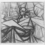 Cubo-Futurist Composition in Grey and White, 1916-Alexander Bogomazov-Giclee Print