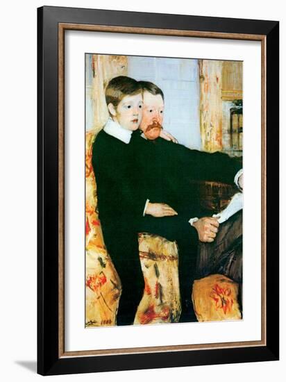 Alexander Cassatt and Robert Kelso Cassatt-Mary Cassatt-Framed Art Print