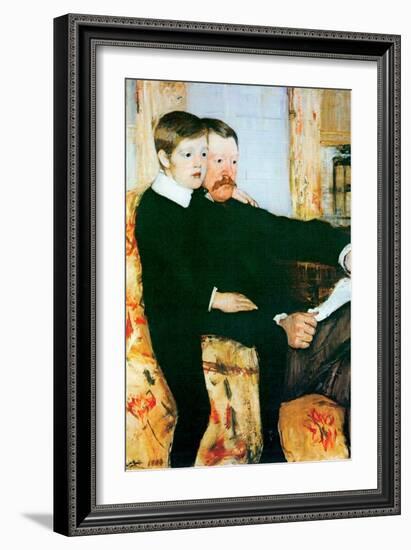 Alexander Cassatt and Robert Kelso Cassatt-Mary Cassatt-Framed Art Print