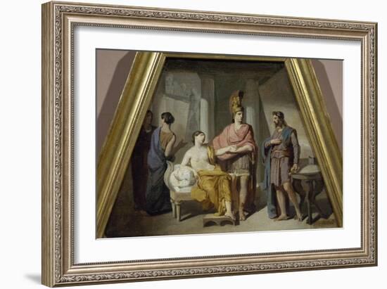 Alexander Ceding His Mistress Campaspe to Apelles-Francesco Coghetti-Framed Giclee Print