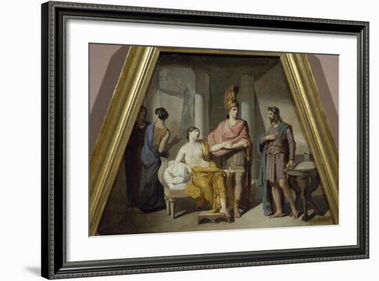 Alexander Ceding His Mistress Campaspe to Apelles-Francesco Coghetti-Framed Giclee Print