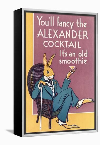 Alexander Cocktail, Old Smoothie-null-Framed Stretched Canvas