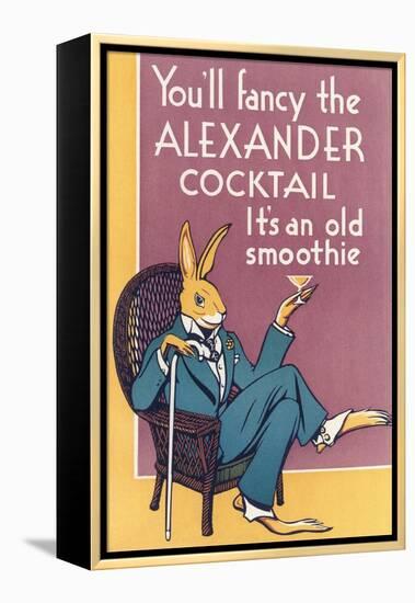 Alexander Cocktail, Old Smoothie-null-Framed Stretched Canvas