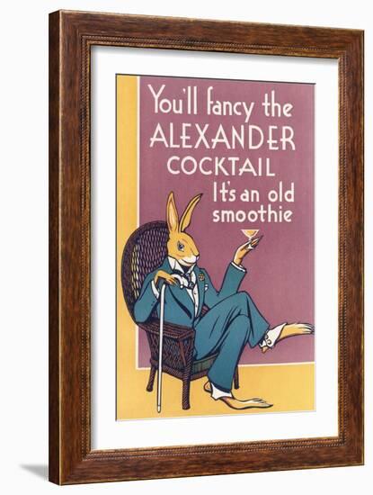 Alexander Cocktail, Old Smoothie-null-Framed Art Print