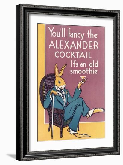 Alexander Cocktail, Old Smoothie-null-Framed Art Print