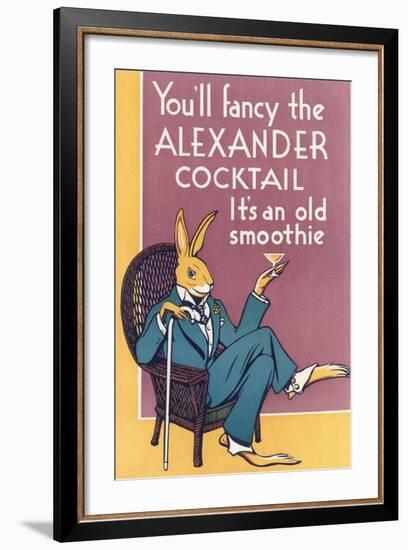 Alexander Cocktail, Old Smoothie-null-Framed Art Print