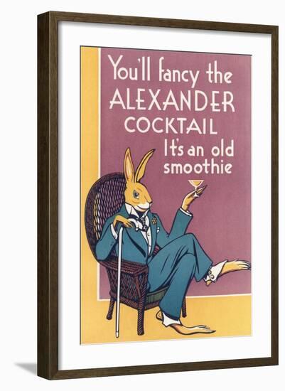 Alexander Cocktail, Old Smoothie-null-Framed Art Print