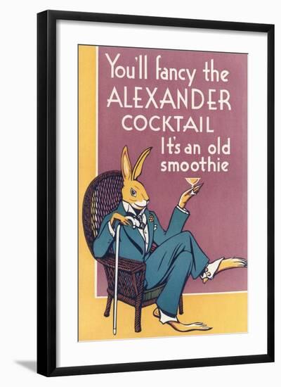 Alexander Cocktail, Old Smoothie-null-Framed Art Print