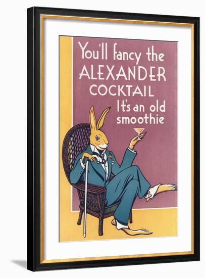 Alexander Cocktail, Old Smoothie-null-Framed Art Print