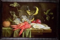 Still Life with Lobster, Oysters and Fruit-Alexander Coosemans-Framed Giclee Print