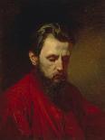 Portrait of the Painter Vyacheslav Grigoryevich Schwarz (1838-186), 1870-Alexander Dmitrievich Litovchenko-Framed Giclee Print