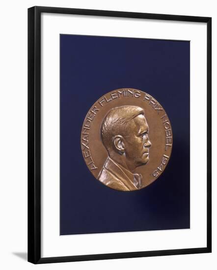 Alexander Fleming Prix Nobel 1945-null-Framed Photographic Print