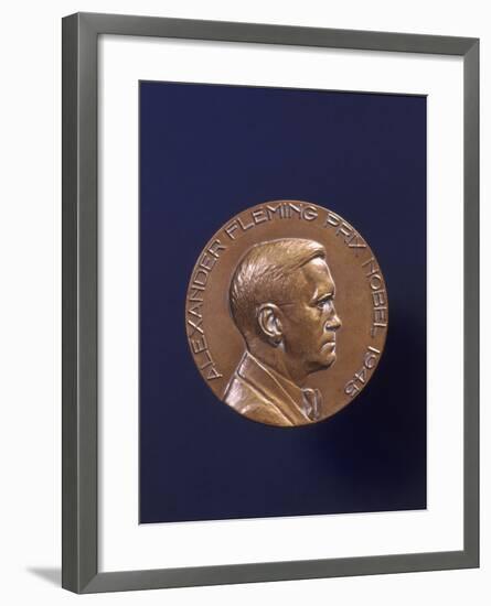 Alexander Fleming Prix Nobel 1945-null-Framed Photographic Print