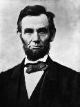 Abraham Lincoln, full-length portrait, seated, 1861-Alexander Gardner-Photographic Print