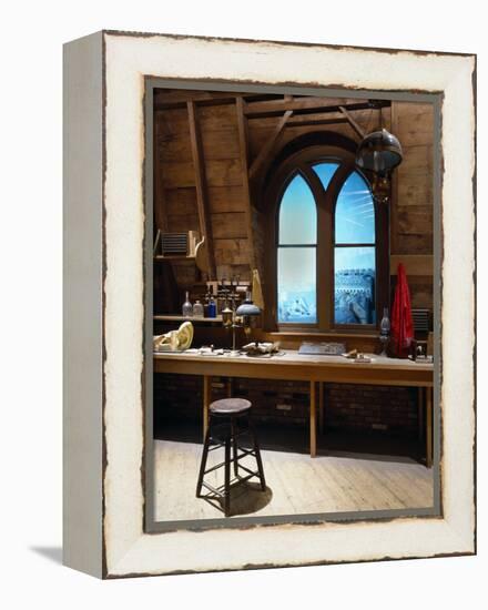 Alexander Graham Bell Laboratory-Carol Highsmith-Framed Stretched Canvas