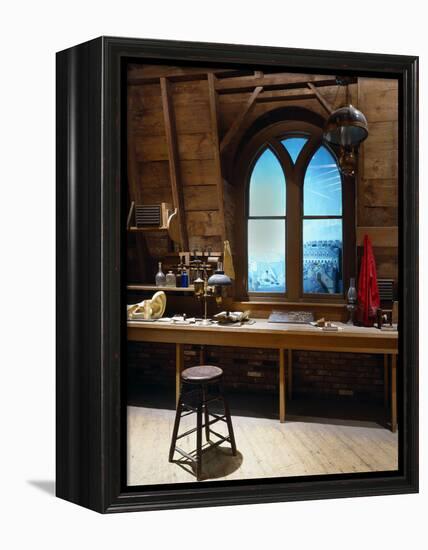 Alexander Graham Bell Laboratory-Carol Highsmith-Framed Stretched Canvas