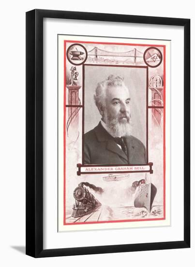 Alexander Graham Bell-null-Framed Art Print