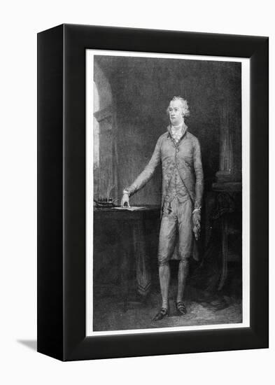 Alexander Hamilton, after the Painting of 1792 (Engraving)-John Trumbull-Framed Premier Image Canvas