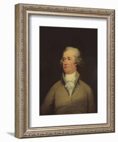 Alexander Hamilton, by John Trumbull, 1792, American painting,-John Trumbull-Framed Art Print